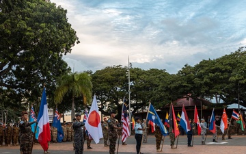 Croix du Sud: MRF-D 25.3 participates in closing ceremony