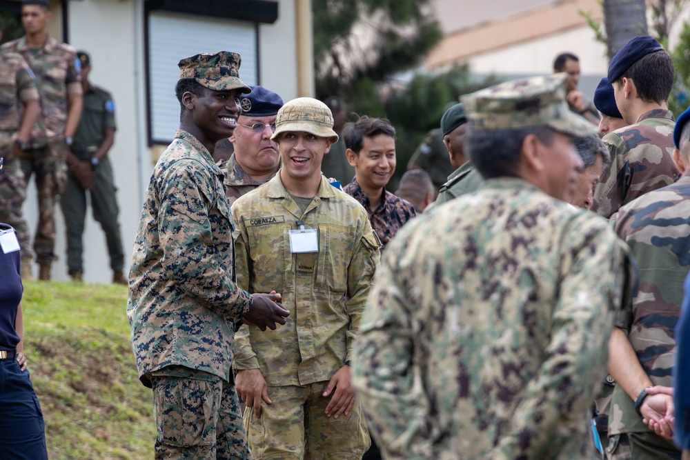 Croix Du Sud: U.S. Marines and partner nations participate in VIP Day