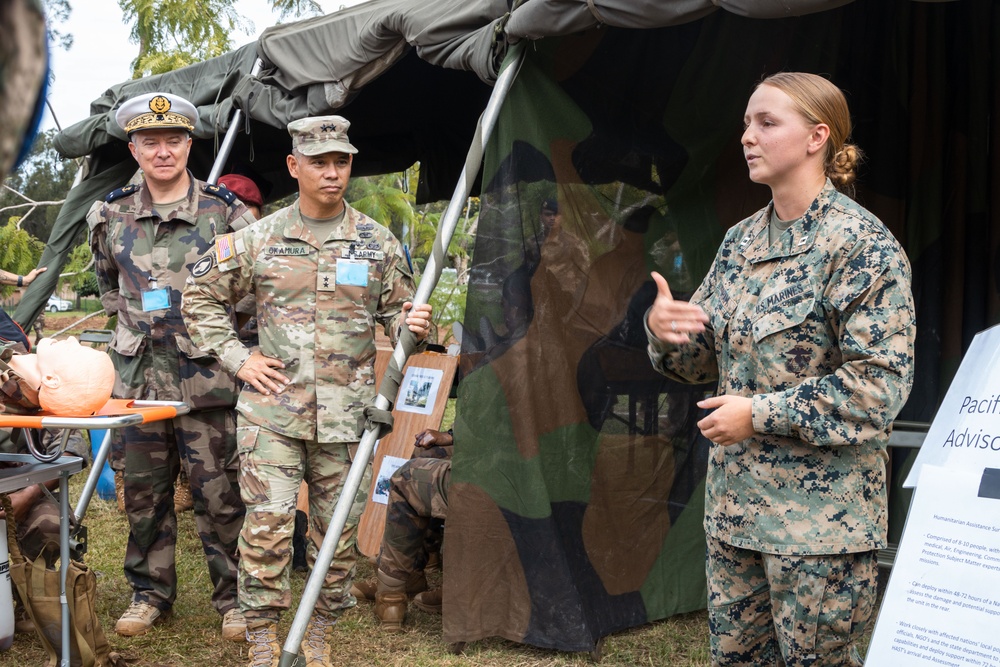 Croix Du Sud: U.S. Marines and partner nations participate in VIP Day