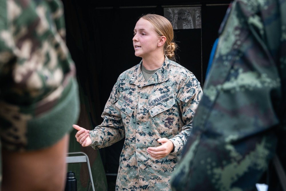 Croix Du Sud: U.S. Marines and partner nations participate in VIP Day