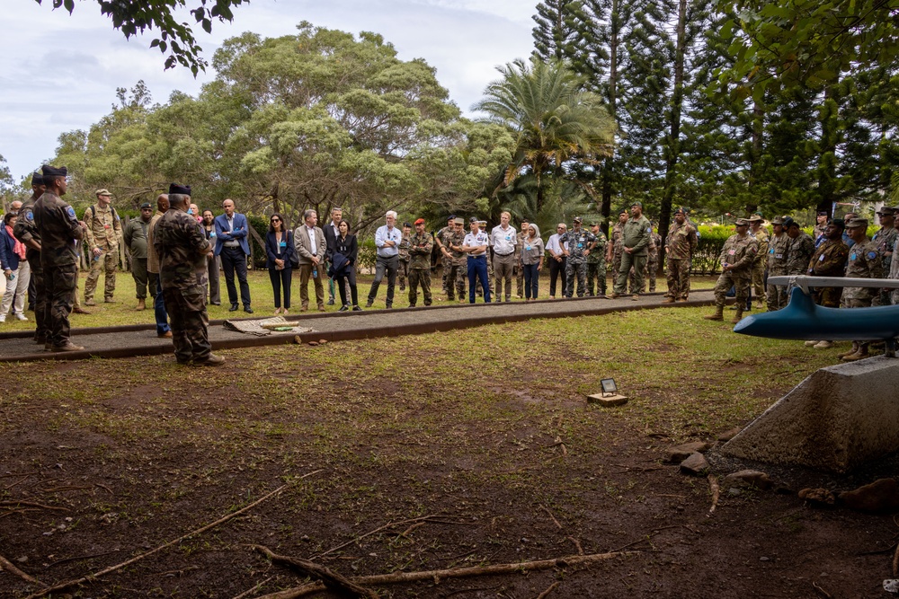 Croix Du Sud: U.S. Marines and partner nations participate in VIP Day