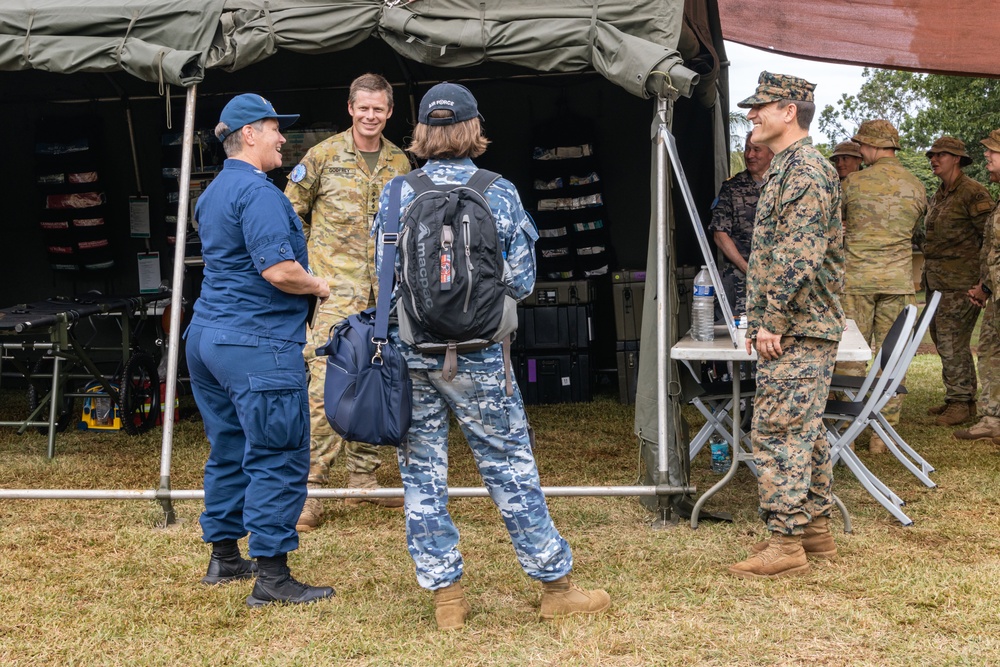 Croix Du Sud: U.S. Marines and partner nations participate in VIP Day