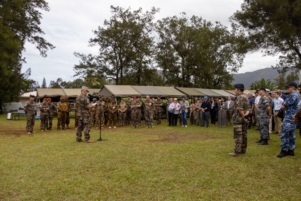 Croix Du Sud: U.S. Marines and partner nations participate in VIP Day
