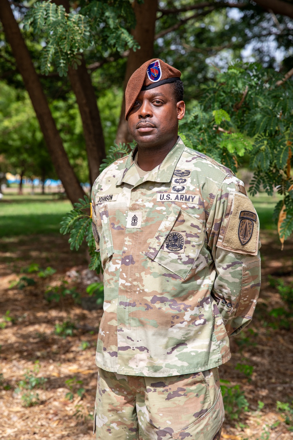 Advisors from 2nd Security Force Assistance Brigade take part in African Lion 2025 in Ghana