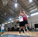 U.S. and Filipino service members play basketball during US-PH friendship games