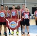 U.S. and Filipino service members play basketball during US-PH friendship games