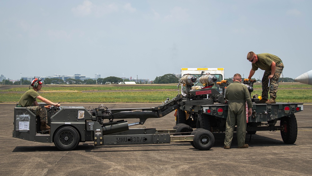 Balikatan 25: U.S. F/A-18 Hornets Take Flight