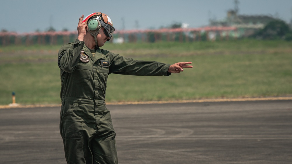 Balikatan 25: U.S. F/A-18 Hornets Take Flight