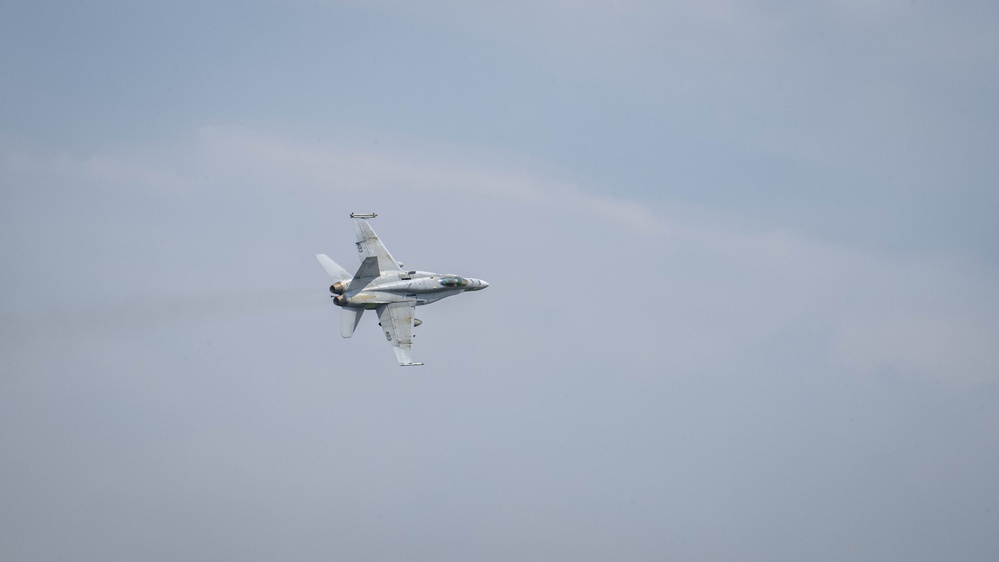 Balikatan 25: U.S. F/A-18 Hornets Take Flight