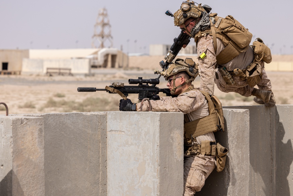 FASTCENT Marines hone their skills through close quarters battle drills and marksmanship training