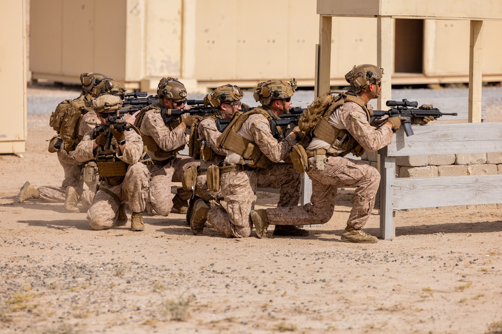 FASTCENT Marines hone their skills through close quarters battle drills and marksmanship training