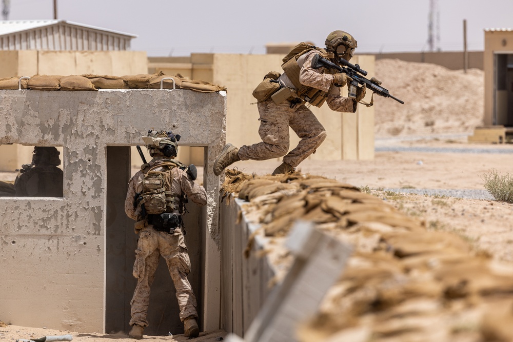 FASTCENT Marines hone their skills through close quarters battle drills and marksmanship training