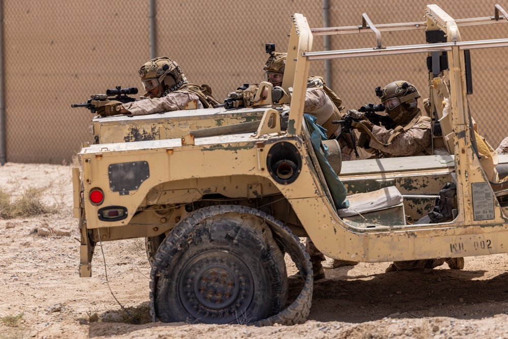 FASTCENT Marines hone their skills through close quarters battle drills and marksmanship training