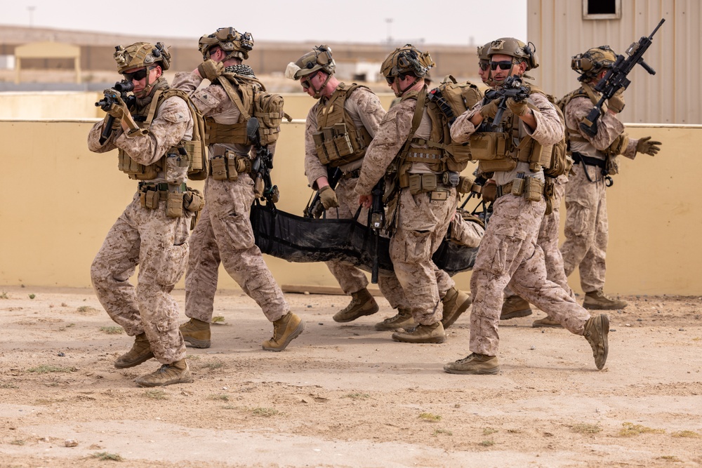FASTCENT Marines hone their skills through close quarters battle drills and marksmanship training