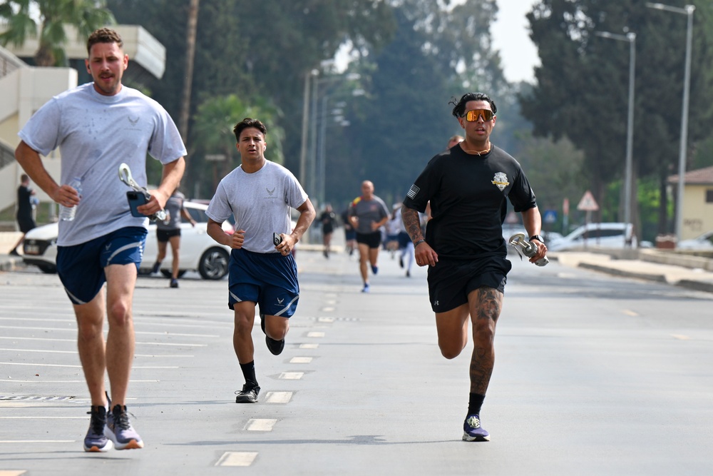 Incirlik Port Dawgs Complete Memorial Run