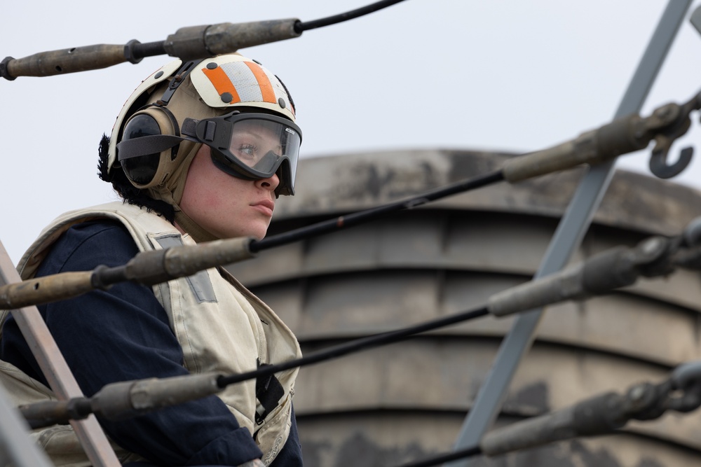 Curtis Wilbur Conducts Flight Operations