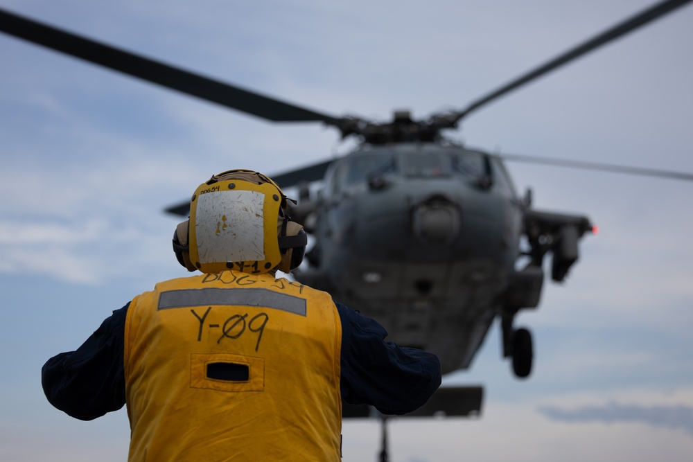 Curtis Wilbur Conducts Flight Operations