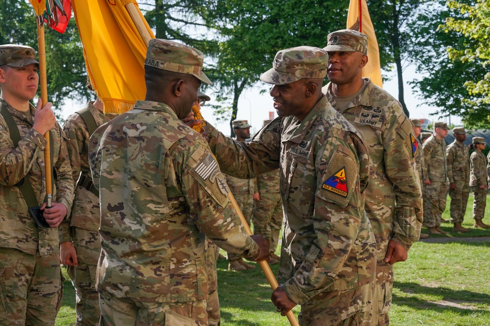 1st Armored Division Sustainment Brigade Change of Responsibility Ceremony
