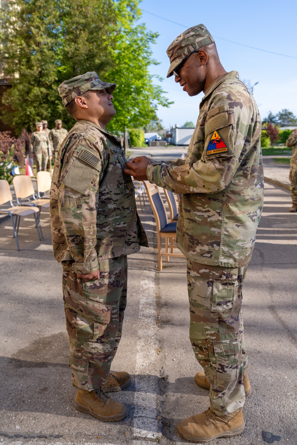 1st Armored Division Sustainment Brigade Change of Responsibility Ceremony