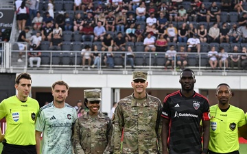 DC United Football hosts Military Appreciation Night