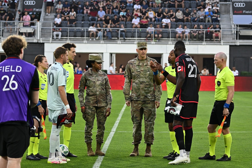DC United Football hosts Military Appreciation Night