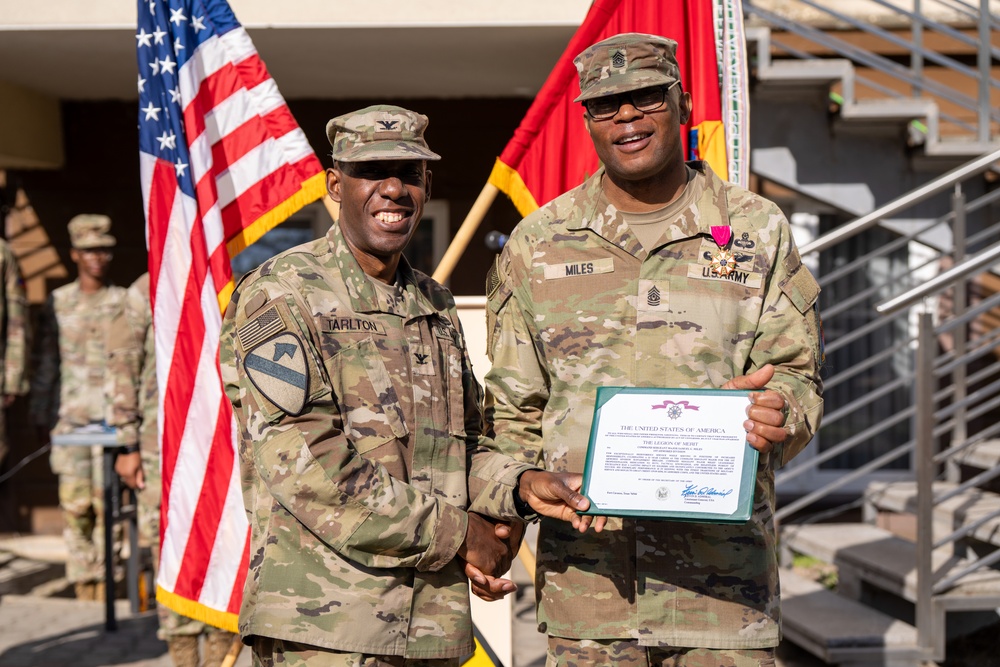 1st Armored Division Sustainment Brigade Change of Responsibility Ceremony