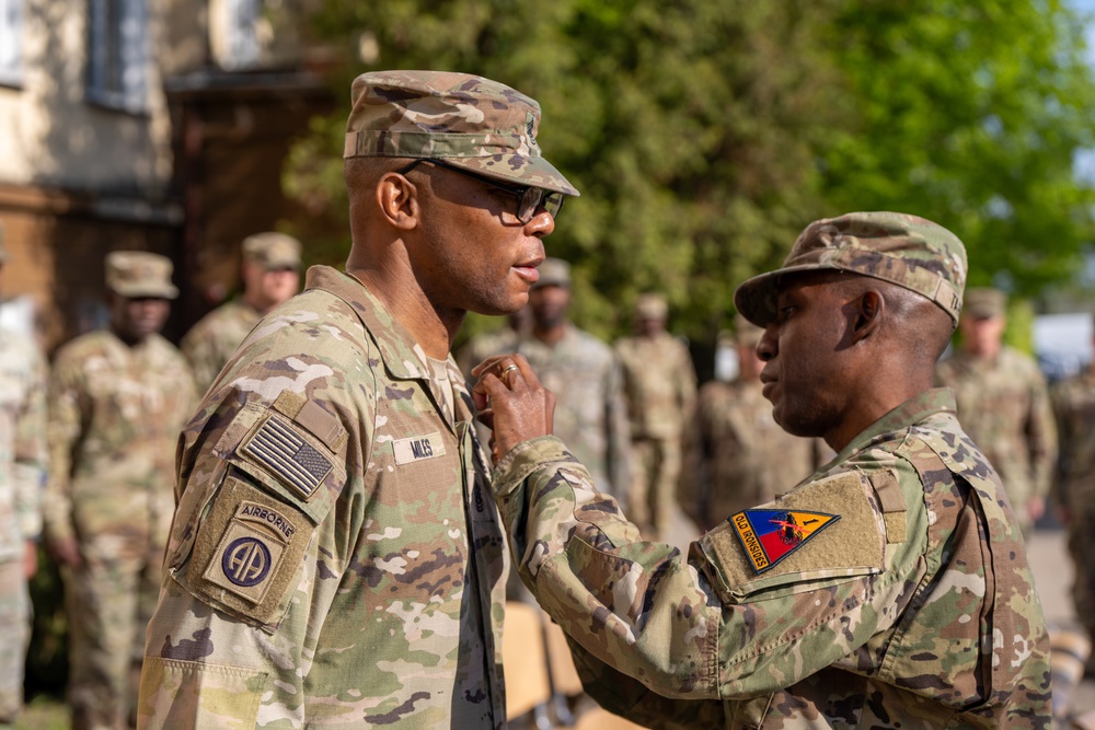 1st Armored Division Sustainment Brigade Change of Responsibility Ceremony