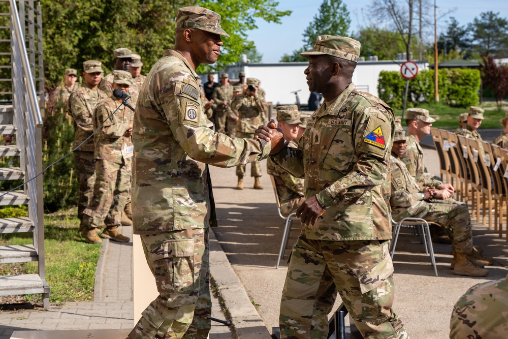 1st Armored Division Sustainment Brigade Change of Responsibility Ceremony