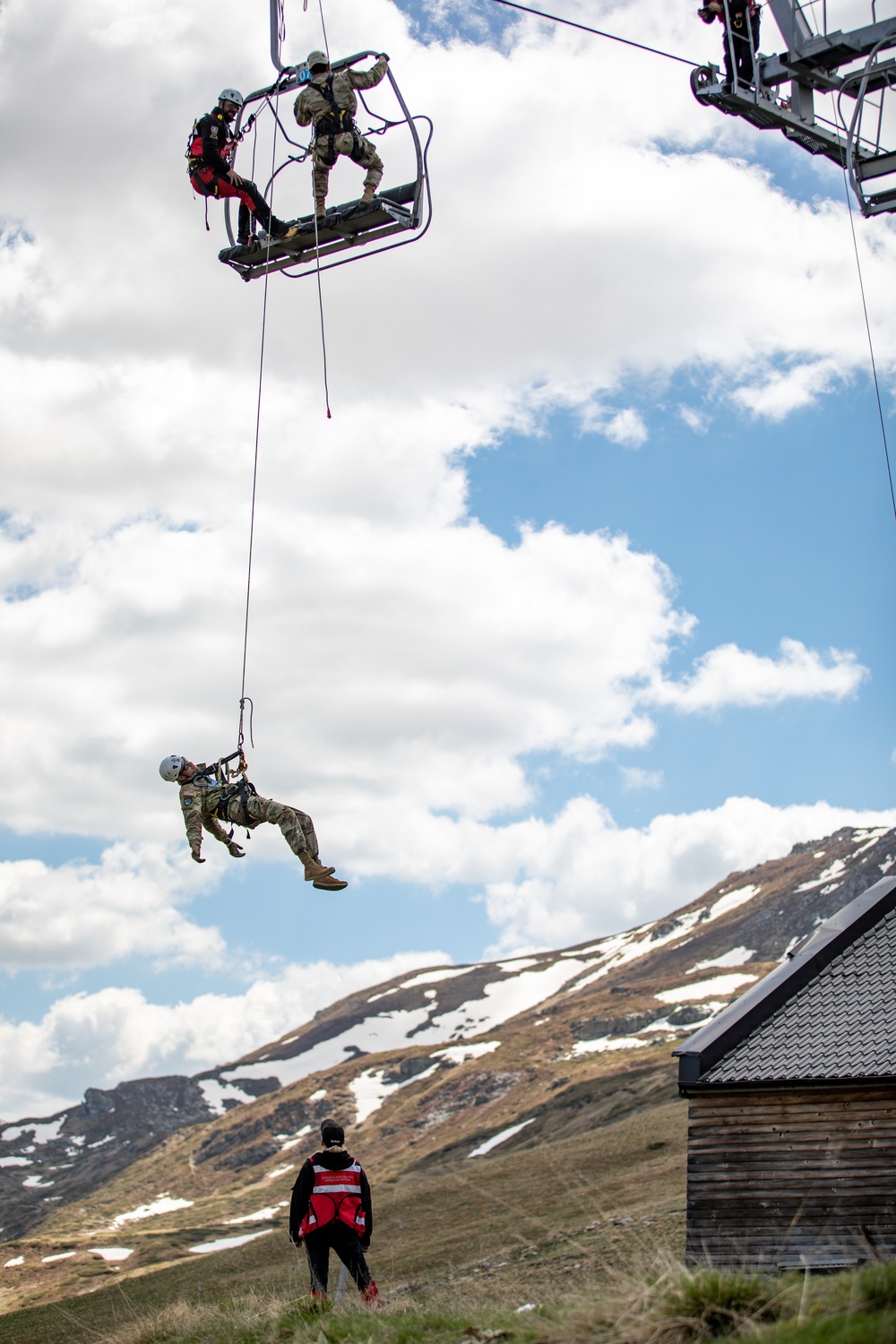 U.S. KFOR Soldiers Conduct Joint Training with Kosovo Search and Rescue Association