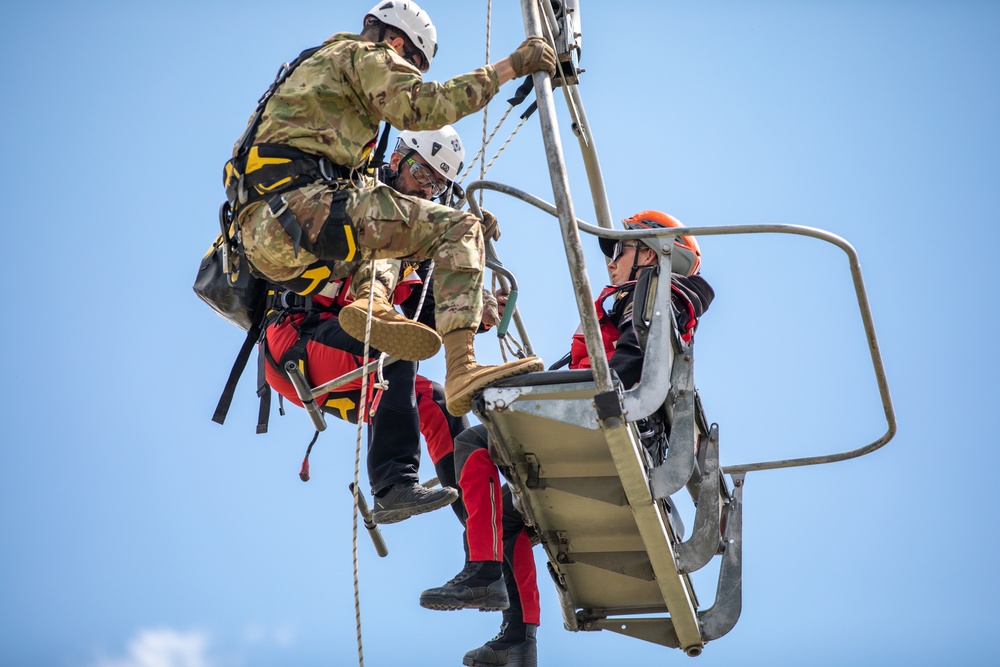 U.S. KFOR Soldiers Conduct Joint Training with Kosovo Search and Rescue Association