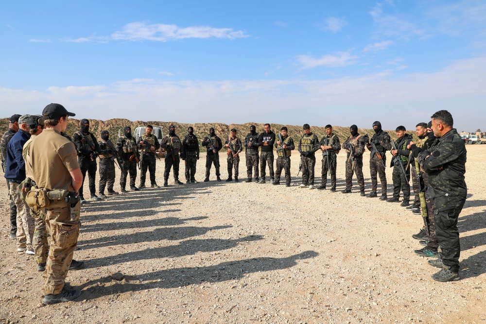 SDF YAT and Coalition CQB Training
