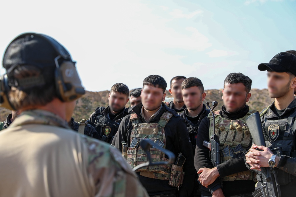 SDF YAT and Coalition CQB Training