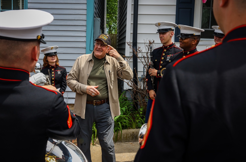 Marine Corps Base Quantico Band Participates in Annual Apple Blossom Festival Parade