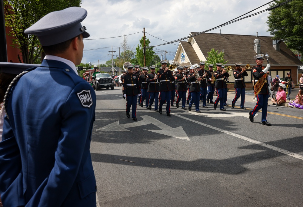 Marine Corps Base Quantico Band Participates in Annual Apple Blossom Festival Parade