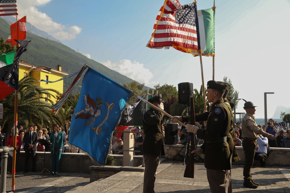 207th MIB - T Color Guard Supports the 80th Anniversary of Col. Darby