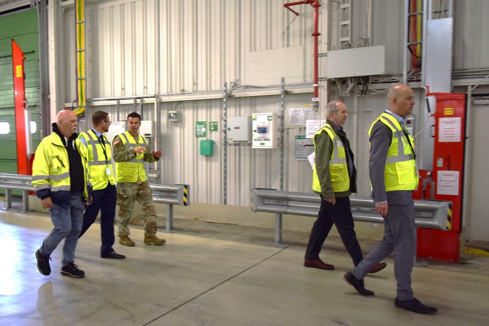 DLA Distribution Europe hosts local officials, highlights HAZMAT compliance, global support