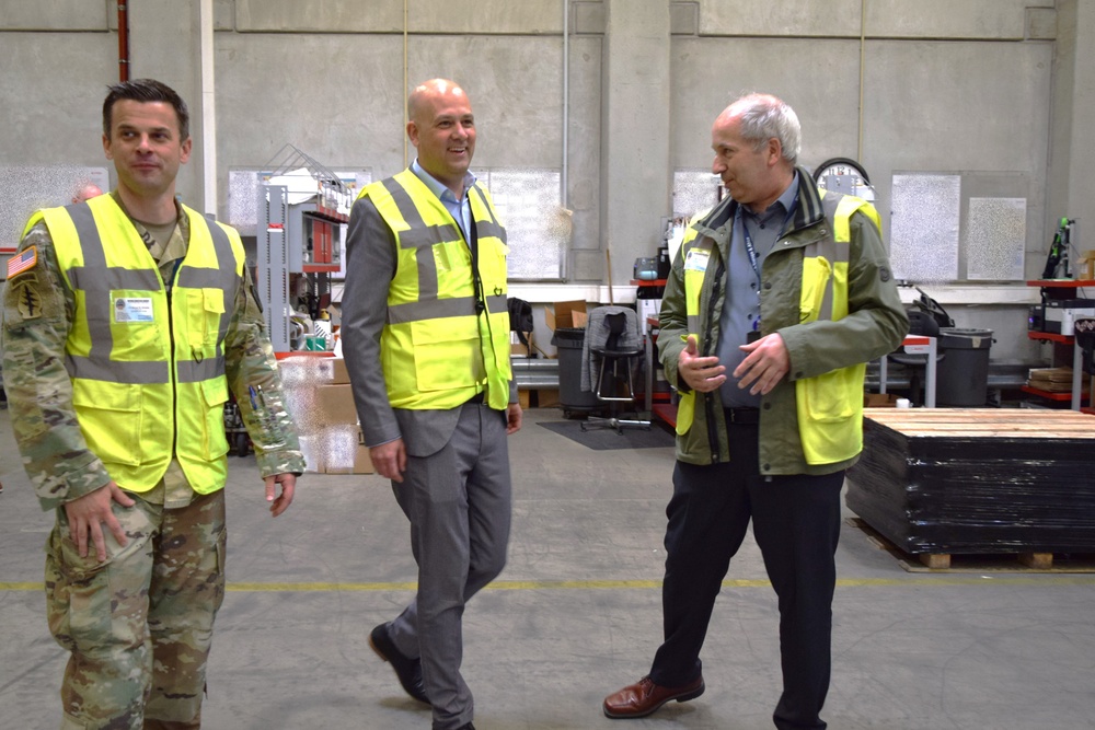 DLA Distribution Europe hosts local officials, highlights HAZMAT compliance, global support