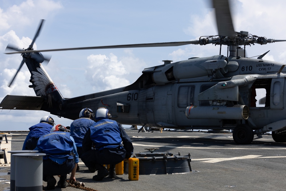 Curtis Wilbur Conducts Flight Operations