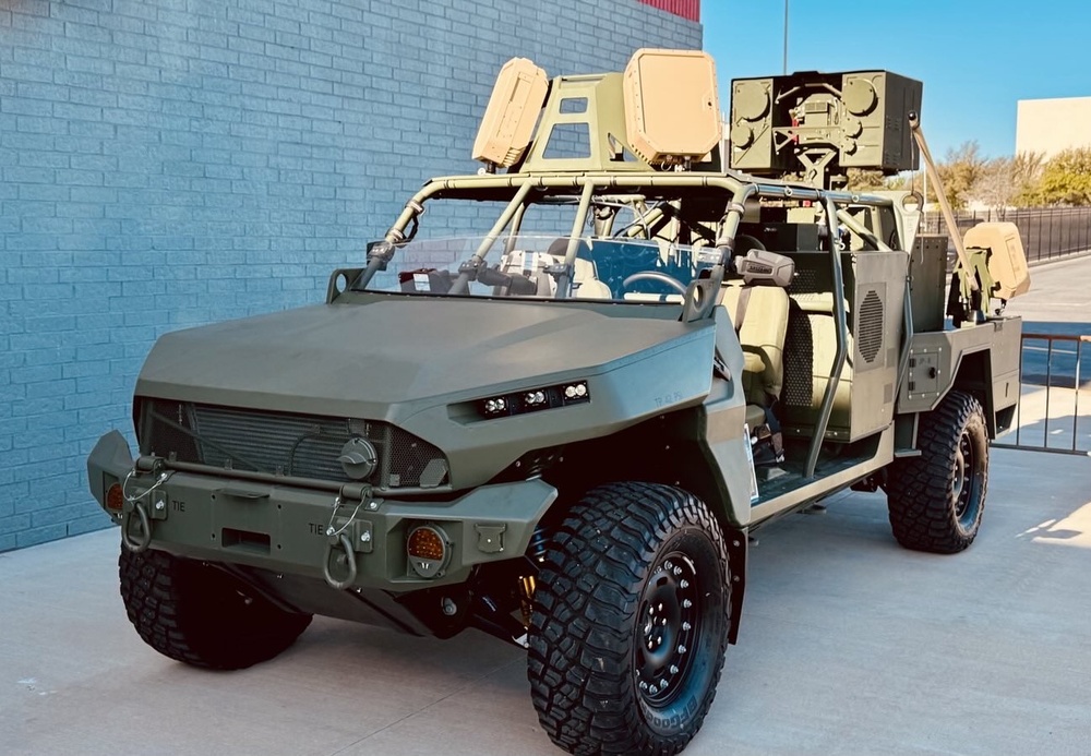 Army Showcases Laser-Armed Infantry Vehicle