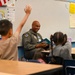 Crow 01 reads to Eglin Elementary