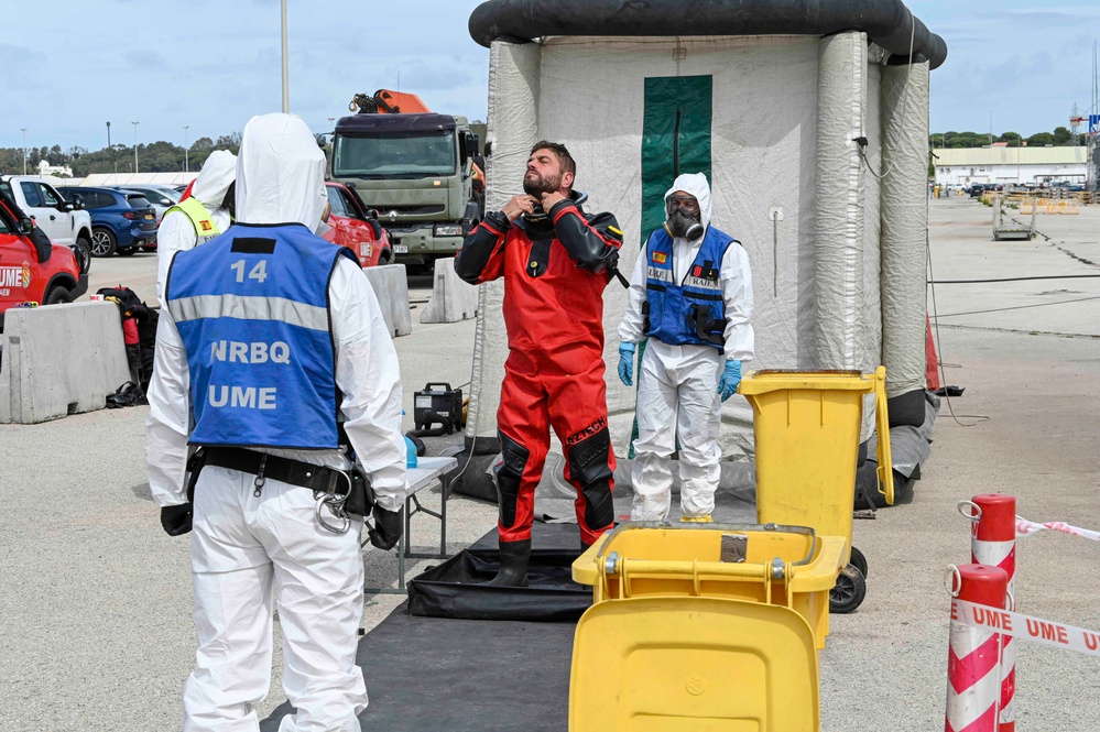 NAVSTA Rota Oil Spill Exercise