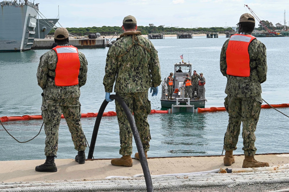 NAVSTA Rota Oil Spill Exercise