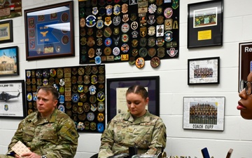 Inaugural 350th SWW Chief of the Day