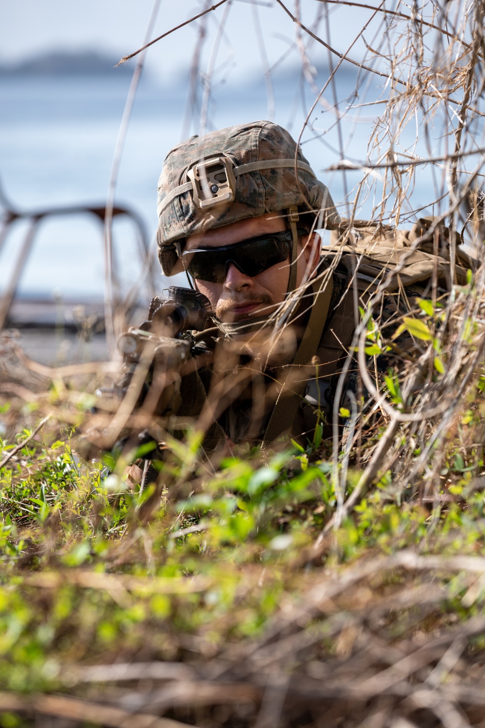 Marine forces conduct amphibious assault during TW25 Over-the-Beach operation at TW25