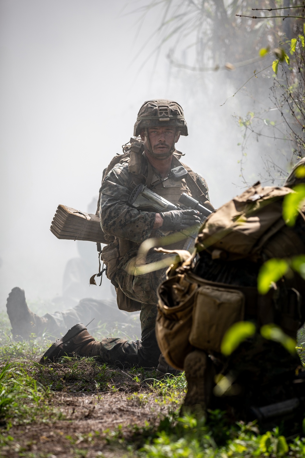 Marine forces conduct amphibious assault during TW25 Over-the-Beach operation at TW25