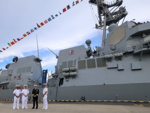 AFN Naples Radio News - USS Bulkeley U.K. Port Visit and U.S. Navy Personnel Posture