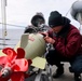 U.S. Navy Sailor conducts preventative maintenance on a Mark 32 surface vessel torpedo tube during Formidable Shield (FS) 2025