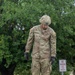 13th Armored Corps Sustainment Command Soldiers offload display truck