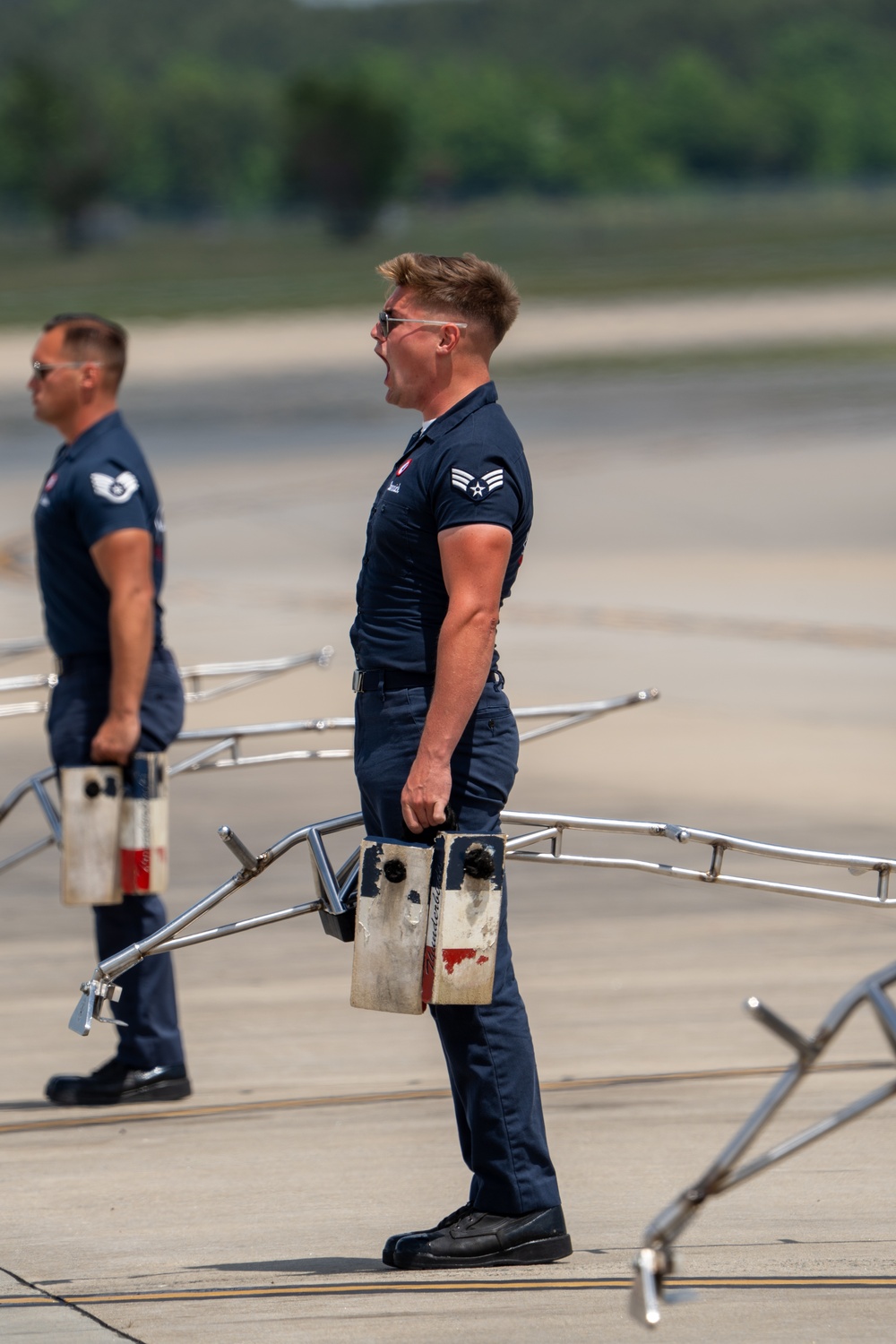 USAF Thunderbirds fly in Wings Over Wayne Airshow