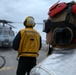 U.S. Navy Sailors conduct flight operations safety pre-check during Formidable Shield (FS) 2025